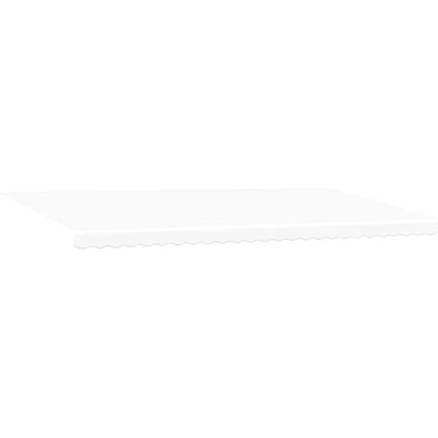 Image of vidaXL Awning Replacement Fabric for 6x3 m Frame White