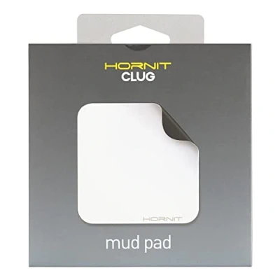 Image of Hornit CLUG Mud Pad Protects your walls from tire marks, uses micro suction to stick without leaving residue or damaging paint (Large (MTB))