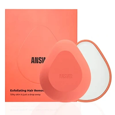 Image of ANSWR Crystal Hair Eraser for Men &amp; Women All Body Painless Removal Stone Magic Remover Portable Reusable Silky