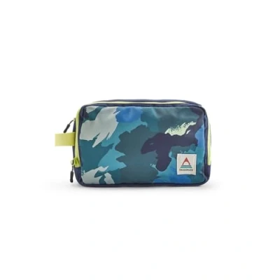 Image of Passenger Recycled Travel Wash Bag Unisex (Alpine Camo Rainforest)