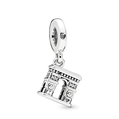 Image of Pandora Propeller Plane Dangle Charm 798127CZ