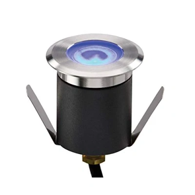 Image of KnightsBridge IP65 1W LED Mini Walk &amp; Drive Over Ground Light Blue