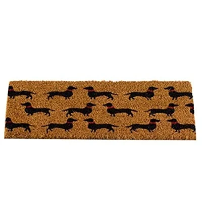 Image of Garden Mile Insert Coir door mats Durable Indoor and Outdoor Natural Weather Resistant Eco friendly Entrance front mat outside for (Dogs)