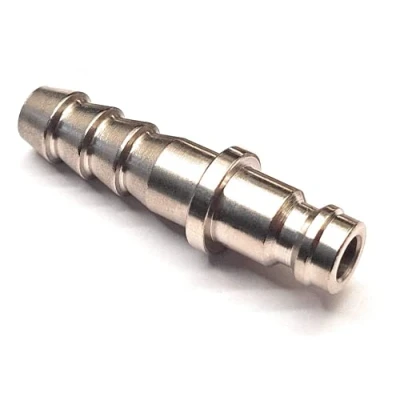 Image of Male Inline Quick Release Fitting Coupling for 8mm Bore Butane/Propane Gas Hose Ideal BBQ Patio Heater, Camping Cookers