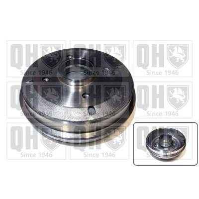 Image of 424725, 424731, 424737 Brake Drum QUINTON HAZELL BDR138 180mm PEUGEOT: 205 II Hatchback, I Hatchback