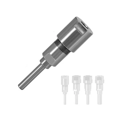 Image of KATSU 8mm Shank Router Collect Chuck Extension Rod 1PCs, Woodworking Lathe Milling Engraving Trimming Machine Extender Holder Accepts Bits 133394