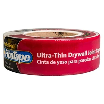 Image of Saint Gobain ADFORS FDW8191 U Ultra Thin Drywall Tape, 1 7/8 Inch by 300 Feet, White