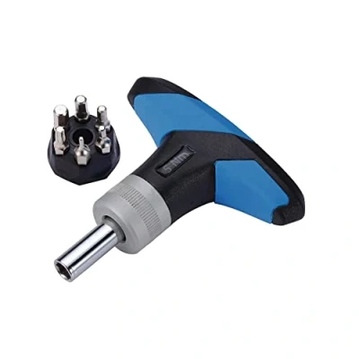 Image of BBB Cycling Bike Torque Wrench Spanner I 5 Hex Key Set Mini T25 Torx Hand Tool TorqueFix BTL 119, Black
