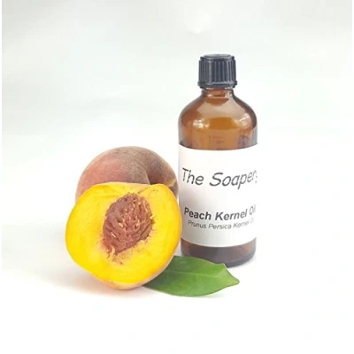 Image of Peach Kernel Oil 100ml Carrier for Massage, Skin and Hair Treatments 100% Pure Natural