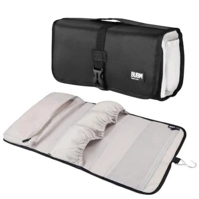 Image of Kyrio Travel Storage Bag Compatible with Dyson Airwrap Styler, Portable Hanging Organizer for Styler and Attachments