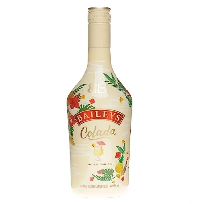 Image of Baileys Colada Irish Cream Liqueur Limited Edition Summer Party Sweet Creamy Pineapple &amp; Coconut 700ml with Topline Card. Perfect for Hawaiian Birthday Cocktails