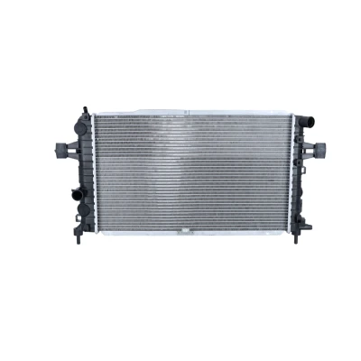 Image of 1300267, 13145212 Engine radiator NRF EASY FIT 58344 Aluminium 601mm 366mm 27mm with rubber grommet Brazed cooling fins VAUXHALL: Zafira Mk2