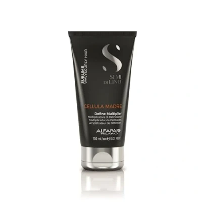 Image of Alfaparf Milano Semi Di Lino Sublime Cellula Madre Define Multiplier Hair Serum Defines and Tames Curly Color Fix Complex 5.07 oz