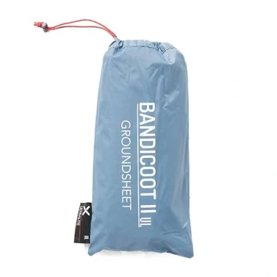 Image of OEX Pantha II Ultralite Groundsheet Protector, Prolongs the Life of your Tent, Waterproof Footprint, Lightweight, Compact Pack Size, Tent Accessories, 3000mm HH, Blue, One Size