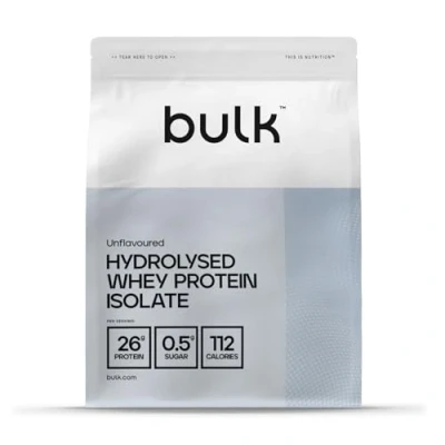 Image of Bulk Hydrolysed Whey Protein Isolate, Shake, Unflavoured, 2.5 g, 83 Servings, Packaging May Vary