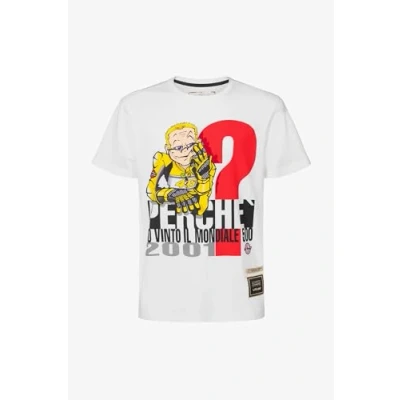 Image of Valentino Rossi T Shirt Unlimited Collection 2001 World Title (500 cc),Man,Light Blue,M