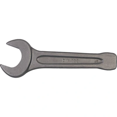 Image of Kennedy Metric Open Ended Slogging Spanner, Chrome Satin Hardened Steel, 32mm
