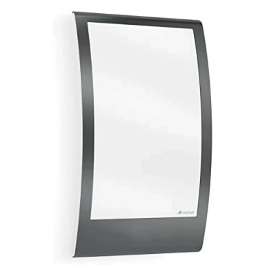 Image of Steinel Outdoor Light L 22 Anthracite Stainless Steel Max 60 W Wall E27 Socket Modern