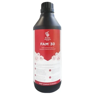 Image of Evans FAM 30 Multi Purpose Iodine Disinfectant for Livestock and Surfaces