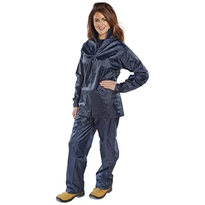 Image of NYLON B DRI SUIT NAVY BLUE XXXXL