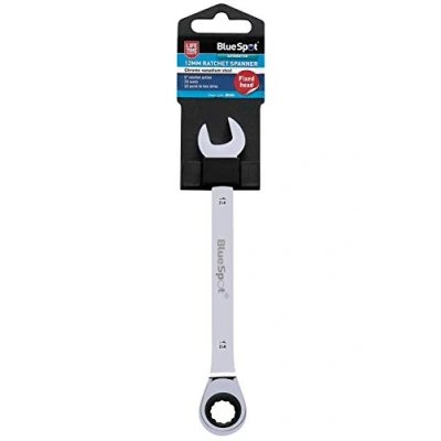 Image of Blue Spot Tools 12mm Ratchet Spanner Fixed Head