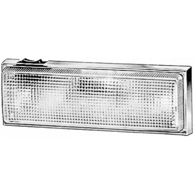 Image of 0676003 Interior Light HELLA 2JA 003 354 001 12, 24V Halogen
