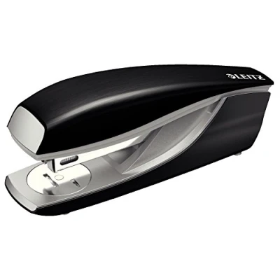 Image of Leitz Stapler, 30 Sheet Capacity, Ergonomic Metal Body, Includes Staples, Style Range, 55620094 Satin Black