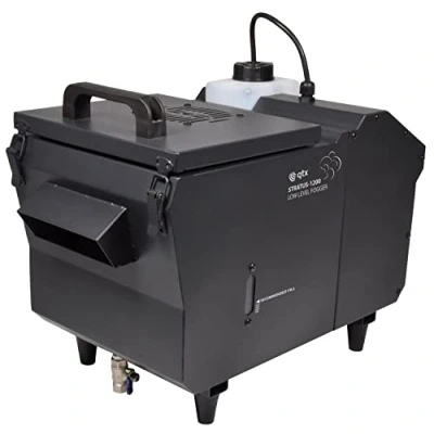Image of QTX STRATUS 1200 Low Level FX Fog Machine with Wireless Remote 1200W