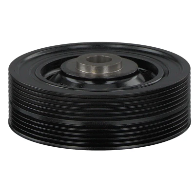 Image of 500320545, 500332293, 504099920, 99462683 crankshaft Pulley FEBI BILSTEIN 39772 5PK + 6PK 146mm 5 for FIAT: Ducato II Minibus