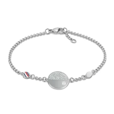 Image of Tommy Hilfiger Dressed UP Bracelet silvercoloured, Women&#039;s, Size: One Size, Silver coloured
