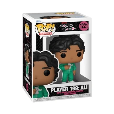 Image of Funko POP! TV: Squid Game Ali 199 Collectable Vinyl Figure Gift Idea Official Merchandise Toys for Kids &amp; Adults TV Fans Model Collectors and Display