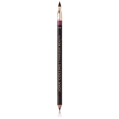 Image of Joan Collins Timeless Beauty Contour Duo Lip Pencil with Brush, Plum
