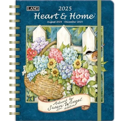 Image of Lang, Heart and Home by Susan Winget 2025 Deluxe Planner