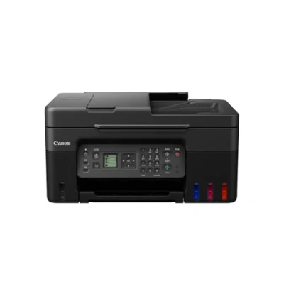 Image of Canon PIXMA G4570 Wireless Colour All in one Refillable MegaTank Inkjet Printer A4 Print, Copy, Scan, Fax Wi Fi, Cloud Connectivity 100 Sheet Capacity, ADF Mac, Windows, Chrome Compatible