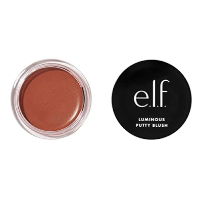 Image of e.l.f. Luminous Putty Blush, To Powder Blush With A Shimmer Finish, Lightweight, Buildable Formula, Maui