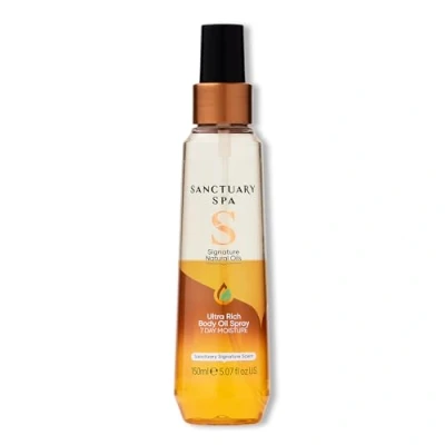 Image of Sanctuary Spa Body Oil Spray, No Mineral Oil, Cruelty Free and Vegan Spray Moisturiser, 150 ml