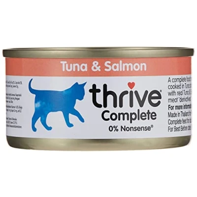 Image of thrive 12 x Complete Adult Tuna &amp; Salmon 75g Transparent