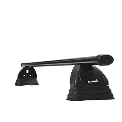 Image of Summit SUP 012 Premium Multi Fit Roof Bars, Black Steel, Set of 2