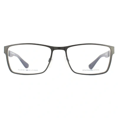 Image of Eyewear Tommy hilfiger Th 1543 col. r80 Man Square Gunmetal