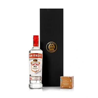 Image of Smirnoff Vodka 70cl &amp; Chocolate Truffle Gift Box