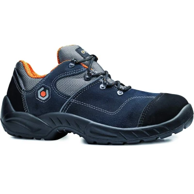 Image of Base Garibaldi Smart Low Shoes Blue/Orange UK 4 EU 36