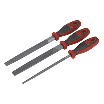 Image of Sealey Premier 3pc 200mm Engineer&#039;s File Set
