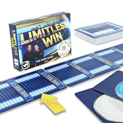 Image of Ginger Fox Ant &amp; Dec&#039;s Limitless Win Special Edition Card Game Answer trivia questions and climb up the money ladder. Family Fun Based On ITVs Hit TV Show. For 1+ Players, Ages 8+