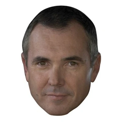 Image of FoxyPrinting Karl Kennedy Neighbours Celebrity Cardboard Party Face Mask Fancy Dress