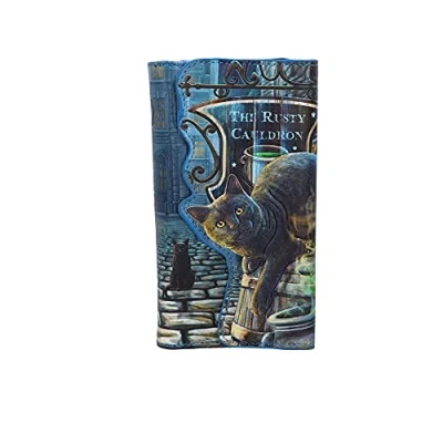 Image of Nemesis Now Lisa Parker Rusty Cauldron Embossed Purse 18.5cm, PU, from The Magical Mind of Parker, Artwork, Stylish and Practical, Multiple Slots for Cash Cards