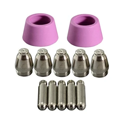 Image of RIVERWELD WSD 60 SG 55 AG Plasma Electrode Tip Nozzle 1.2mm 60Amp Fit CUT LGK Cutter 12pcs
