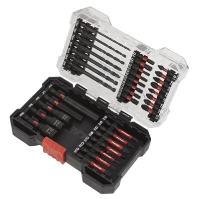 Image of Sealey Premier Power Tool Bit Set 35pc, Impact Grade