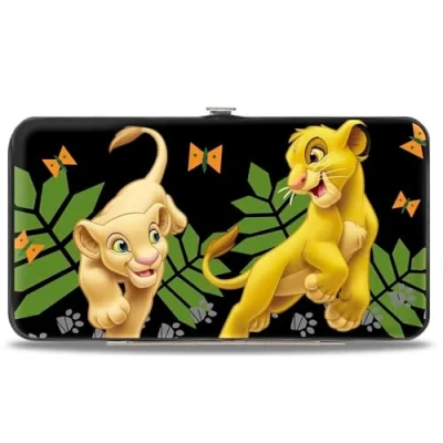Image of Buckle down Women&#039;s Hinge Wallet the Lion King, 7&quot; x 4&quot;, King