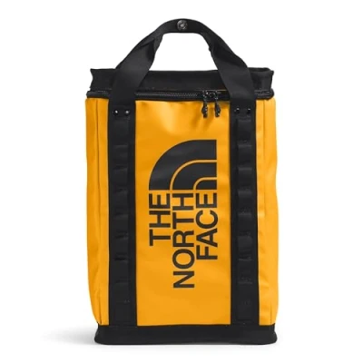 Image of THE NORTH FACE Explore Fusebox Backpack, Summit Gold/Tnf Black npf, One Size, Fusebox—l