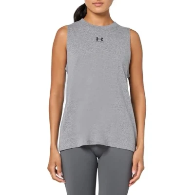 Image of Under Armour Rival Muscle Top castlerock, Women&#039;s, Size: XL, Castlerock